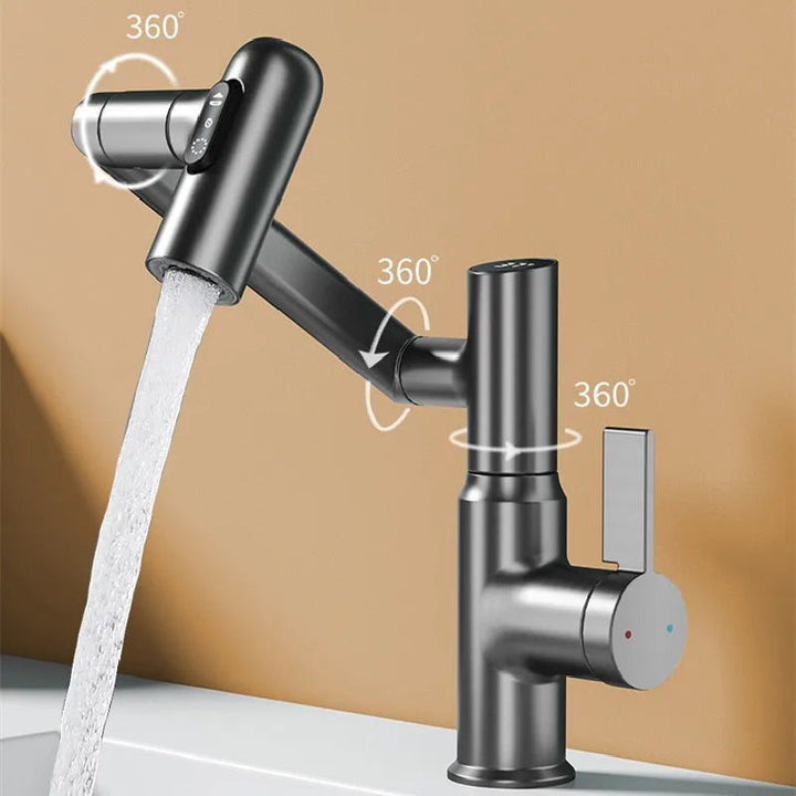 LUSTRAFLOW 360° faucet with LED temperature display | Kalsten