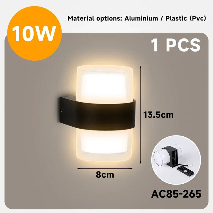 Courtyard LED Wall Lamp: Illuminating Your Outdoor Spaces with Elegance | Kalsten