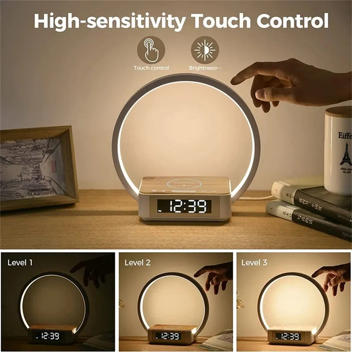 Night Circle Wireless Charger Interactive Lamp | Kalsten