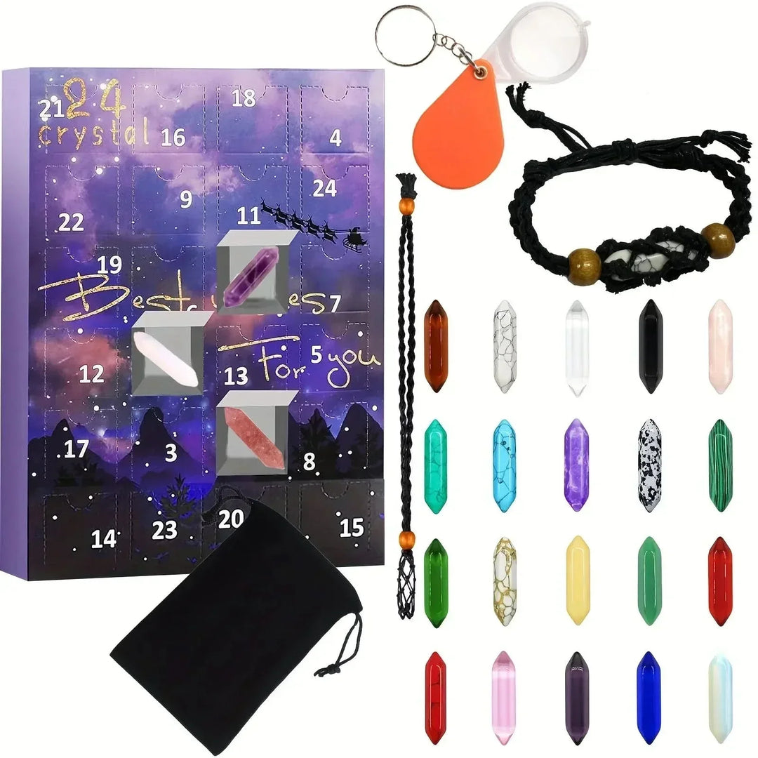 24-Day Gemstone Advent Calendar for Kids