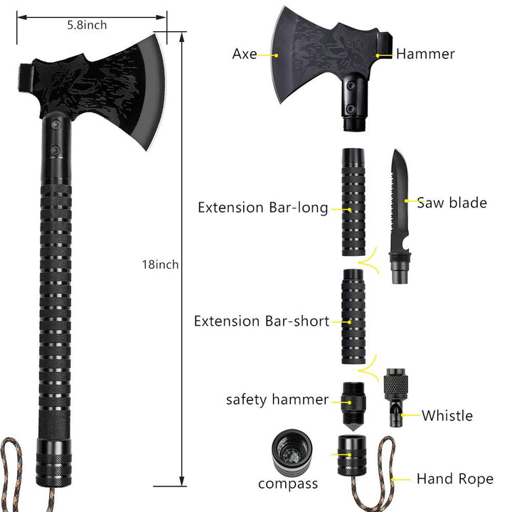 Kalsten | Multi-Gear Foldable Survival Camping Axe