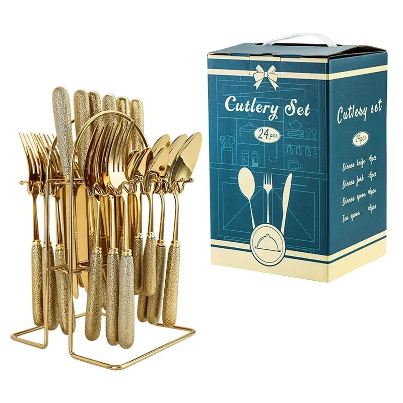 Stylish Luxury Cutlery Set Made of Stainless Steel for Every Meal Kalsten