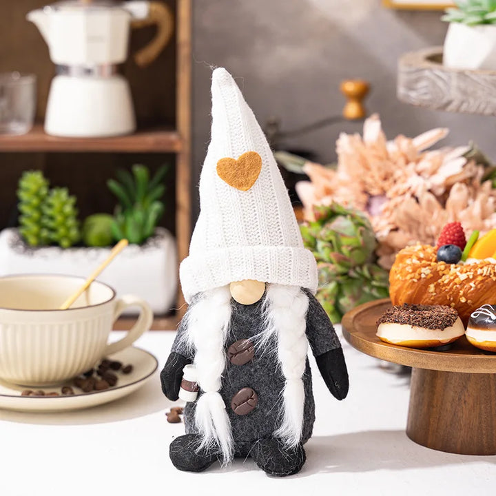 Scandinavian Coffee Gnome Dolls – Atmospheric Decoration Kalsten