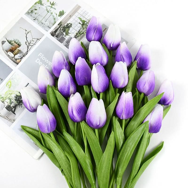 Kalsten | Artificial Tulip Bouquet with Realistic Lifelike Flowers