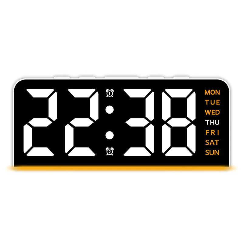 Modern LED Every Week Display Nightlight Alarm Clock | Karnz