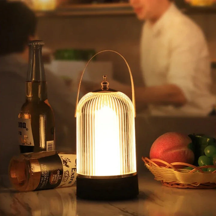 Portable Retro Birdcage Table Lamp – Vintage LED Lighting in Classic Design | Kalsten