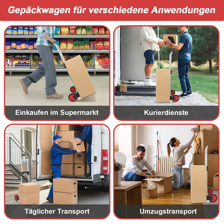Sack cart Folding transport cart 60 kg Load capacity | Kalsten