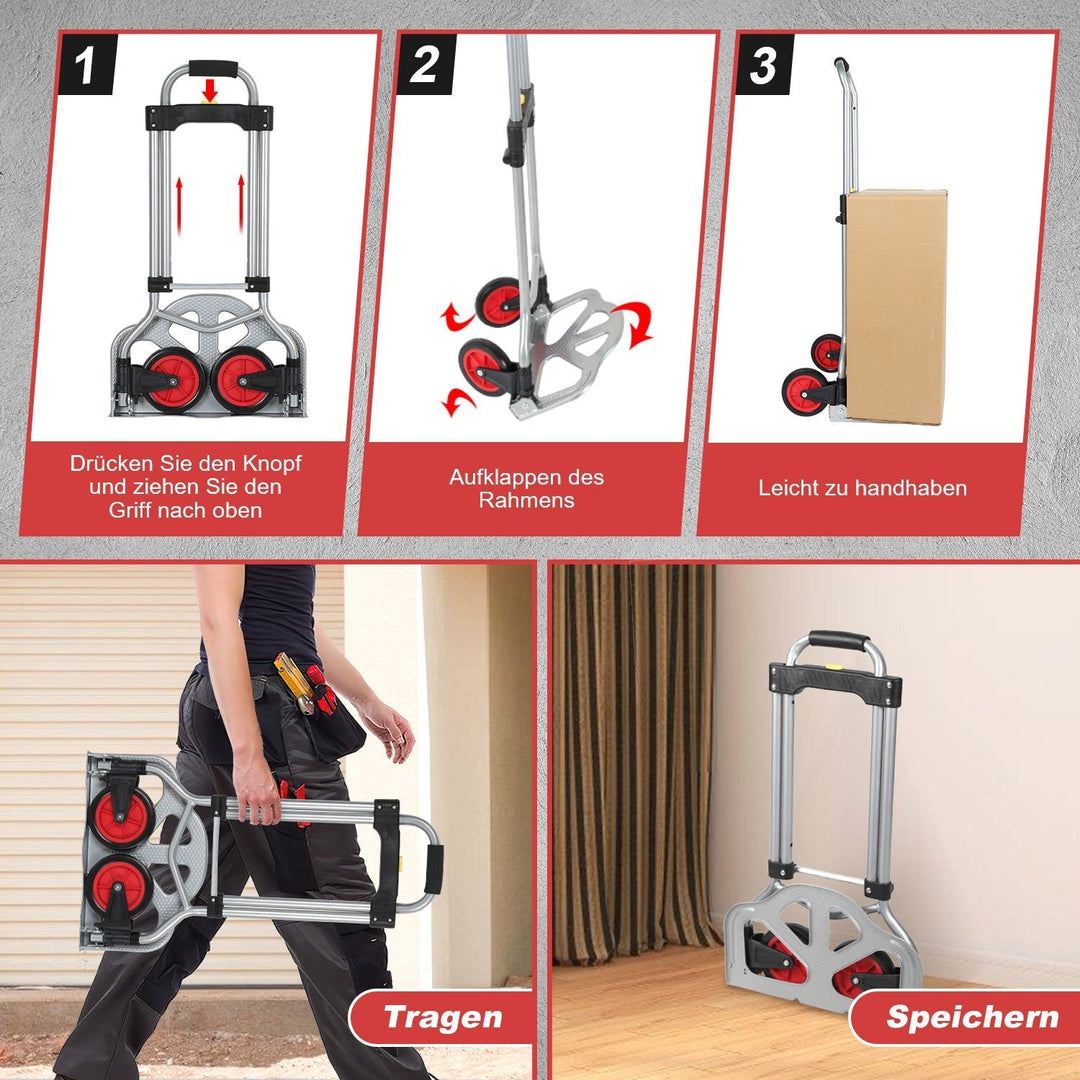 Sack cart Folding transport cart 60 kg Load capacity | Kalsten