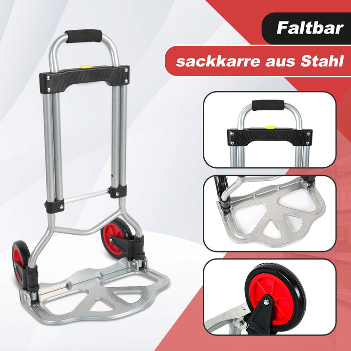 Sack cart Folding transport cart 60 kg Load capacity | Kalsten