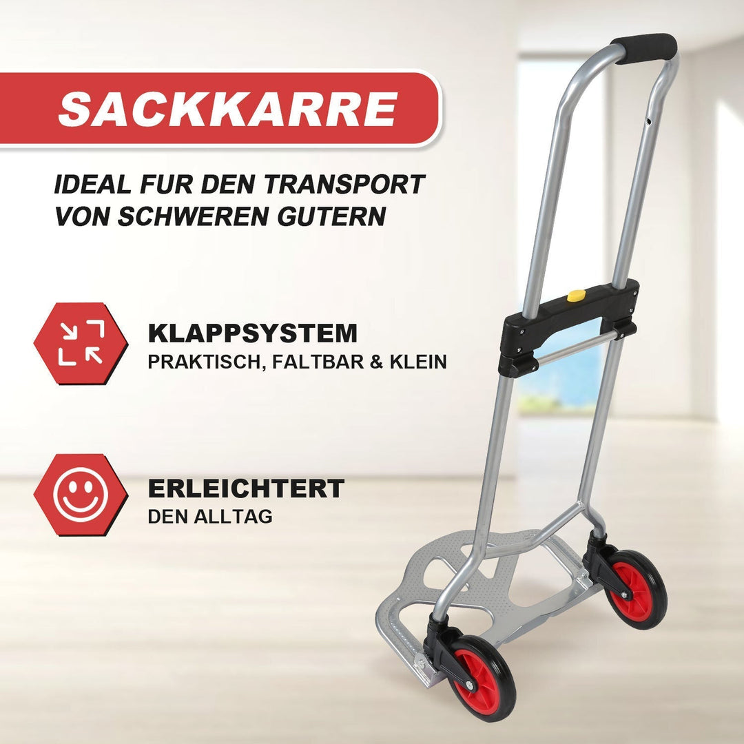 Sack cart Folding transport cart 60 kg Load capacity | Kalsten