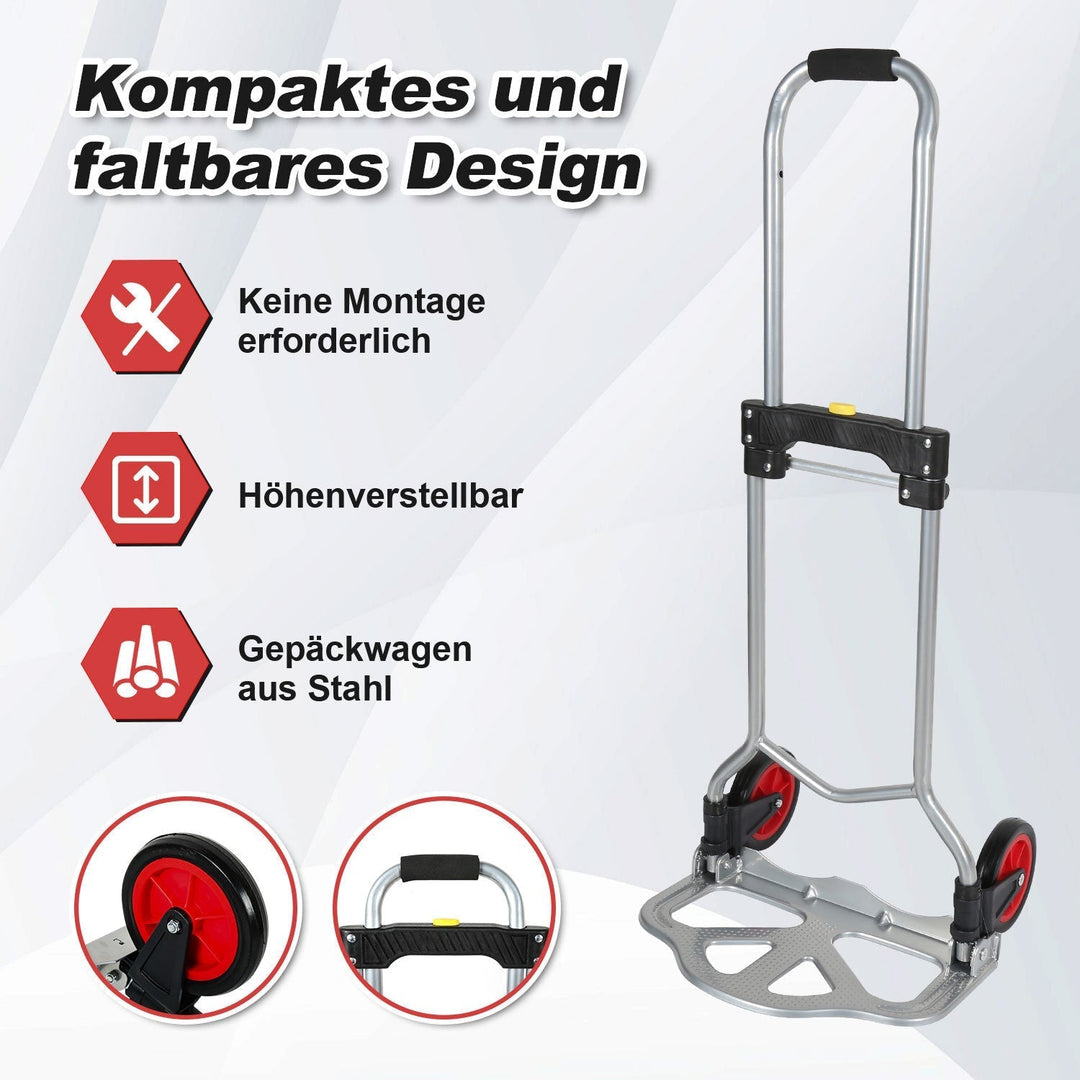 Sack cart Folding transport cart 60 kg Load capacity | Kalsten