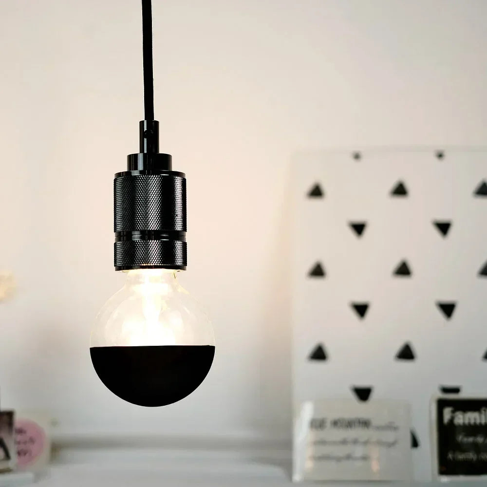 Vintage LED Bulb – Retro Table Lamp with Wooden Base | Kalsten