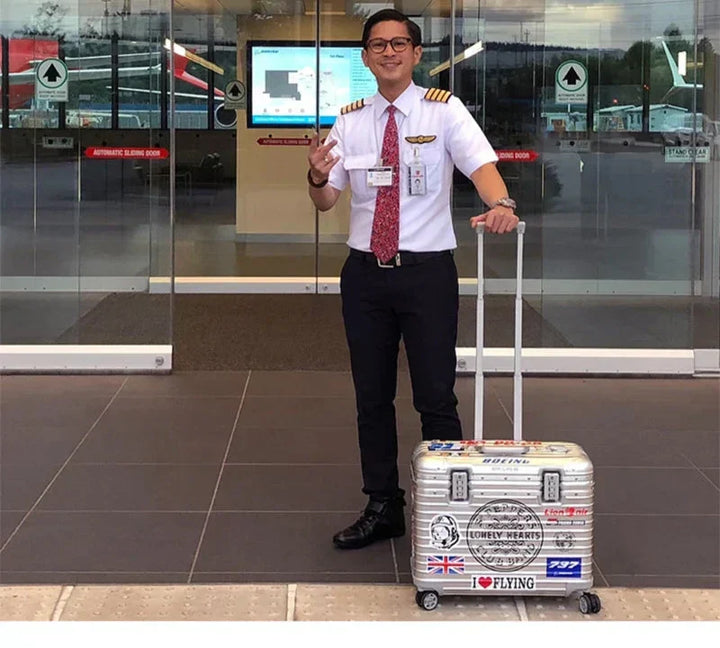 Kalsten | Aluminium-Magnesium Hardcase Suitcase – Monaco