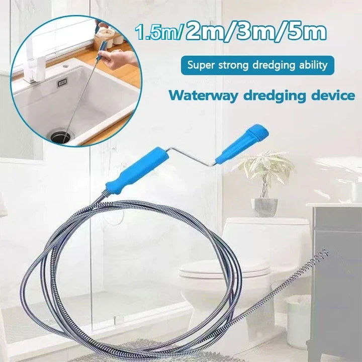 Pipe cleaning spiral drainage | Kalsten