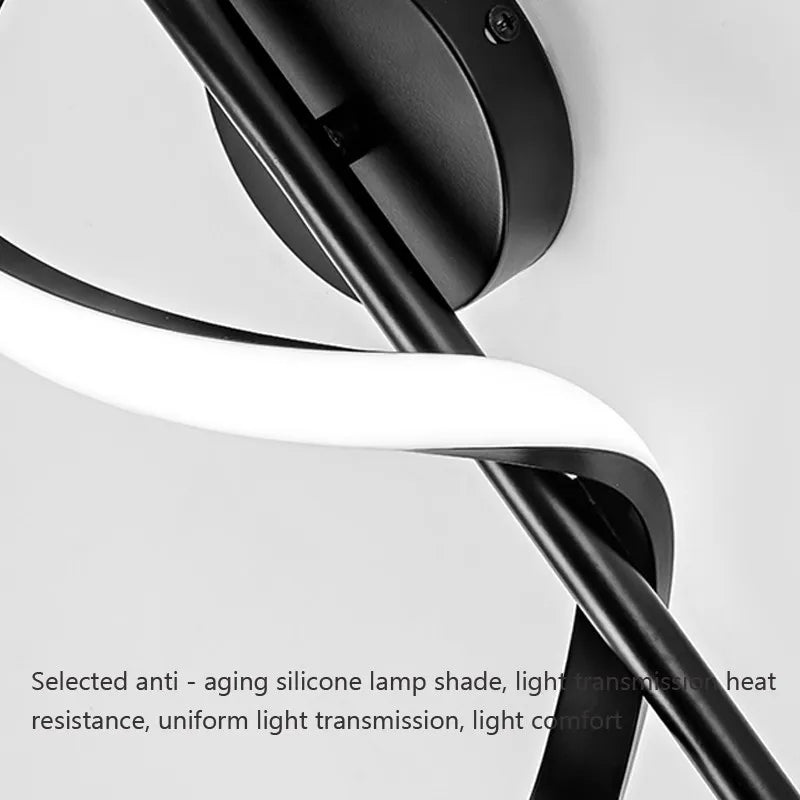 Contemporary LED Wall Lamp - Sleek Nordic Design for Bedroom, Living Room, and More | Kalsten