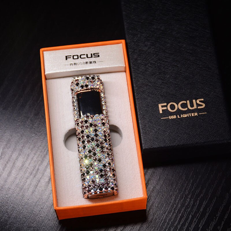 Kalsten | Sparkle Stone Rhinestone Rechargeable Portable Lighter