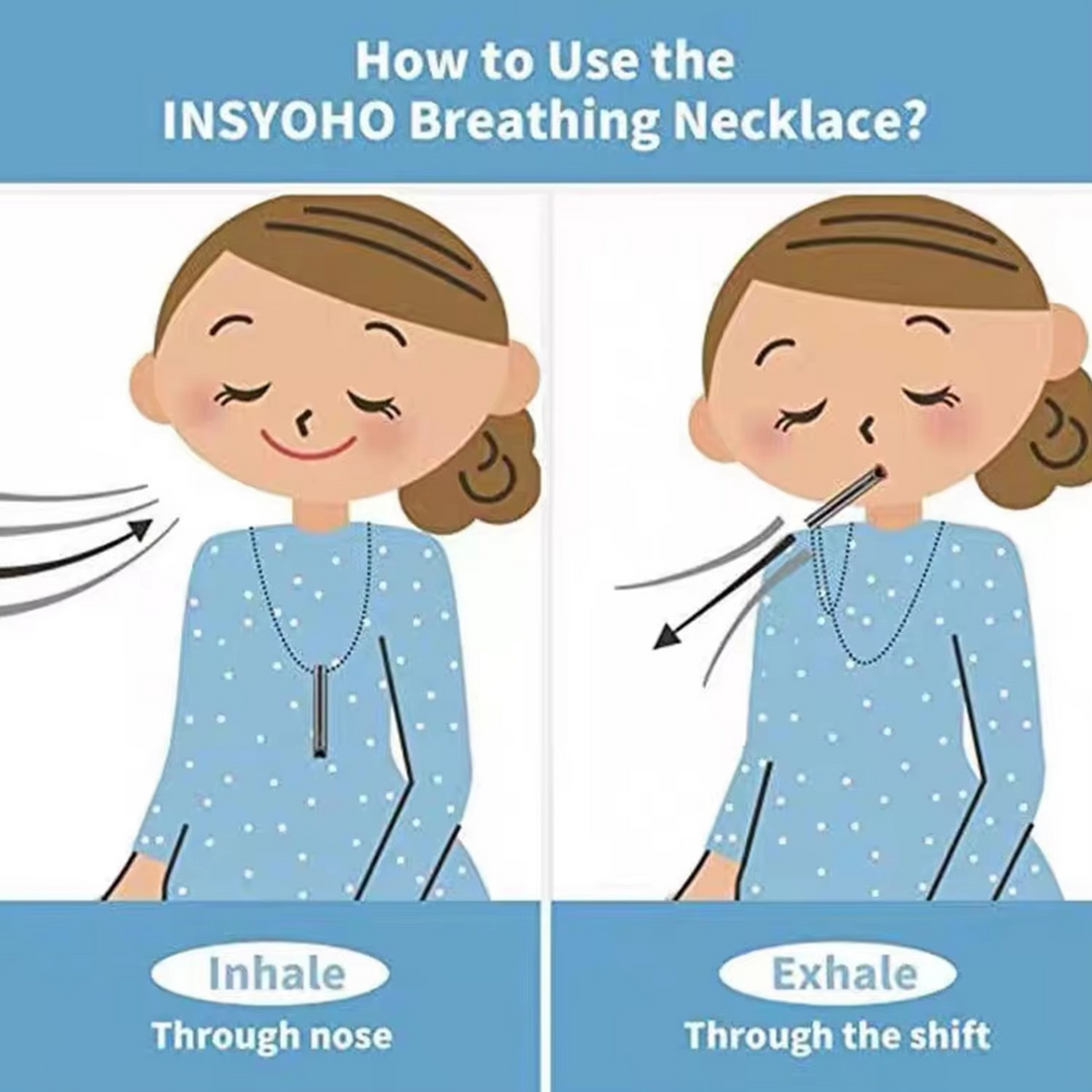Kalsten | Mindful Breathing Necklace for Relaxation and Anxiety Relief