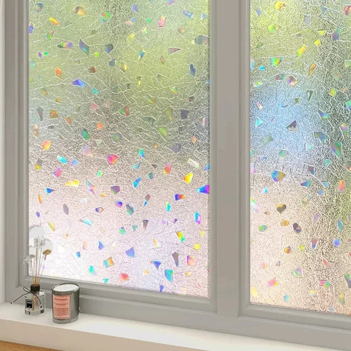 3D Stained Glass Window Film