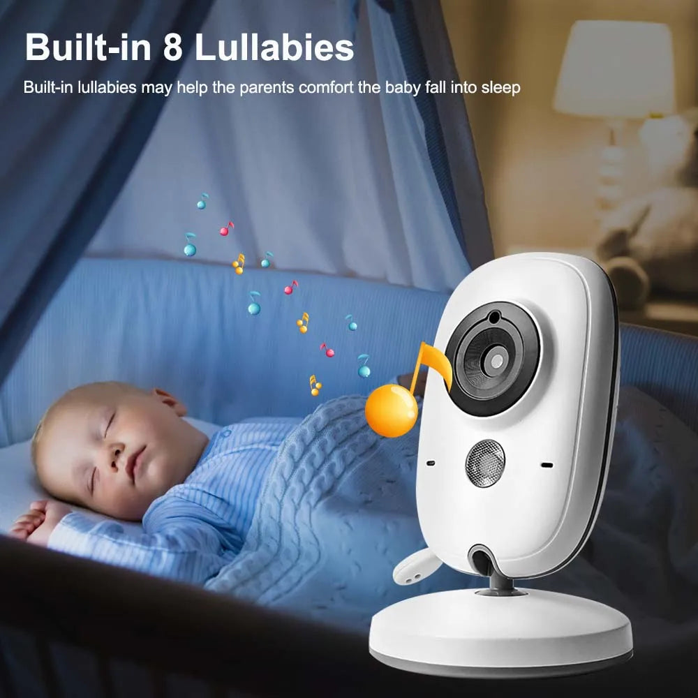 Kalsten | 3.5-Inch Video Baby Monitor with Night Vision, Temperature Display and Two-Way Audio