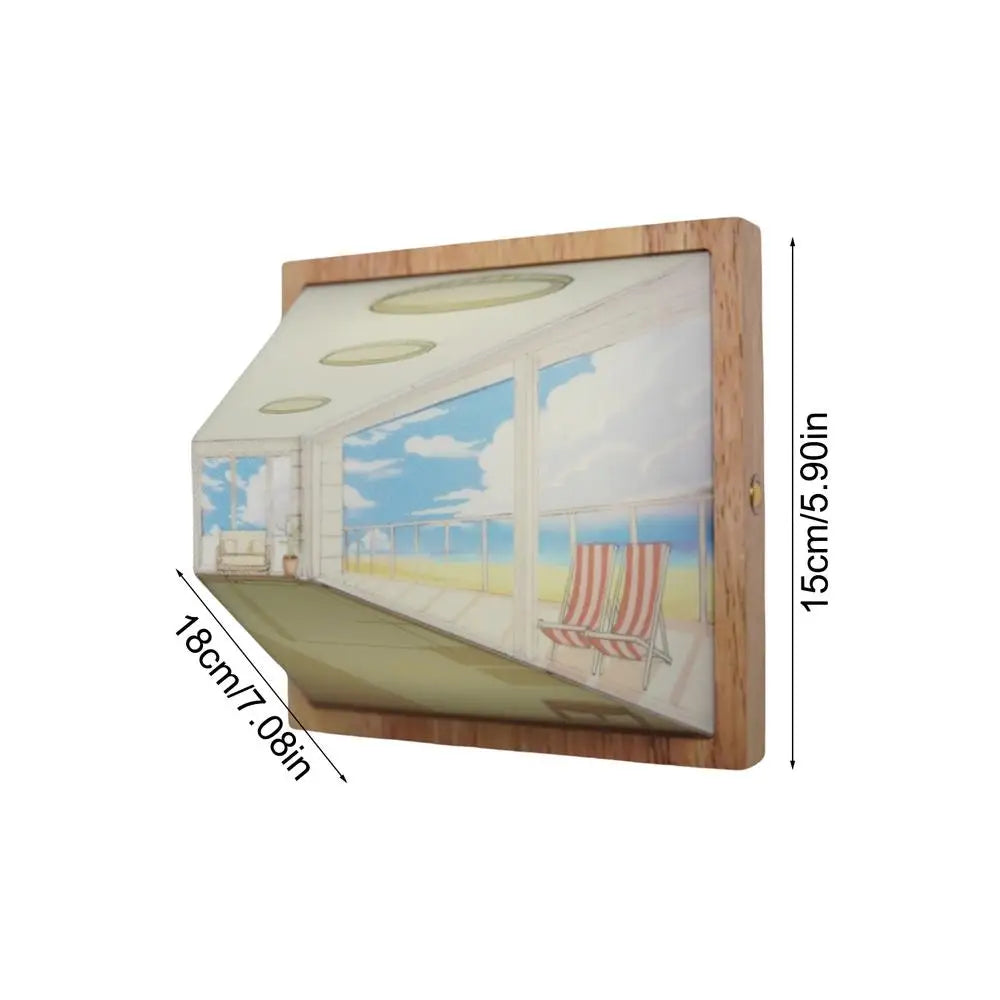3D Vision Play Wall Lamp Art | Kalsten