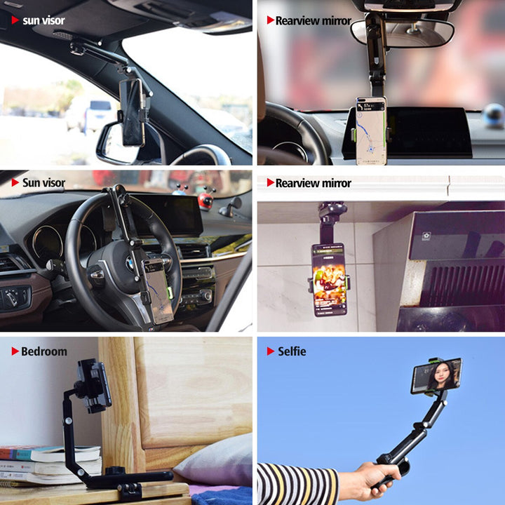 Kalsten | Sun Visor Car Rotating Phone Holder Clip