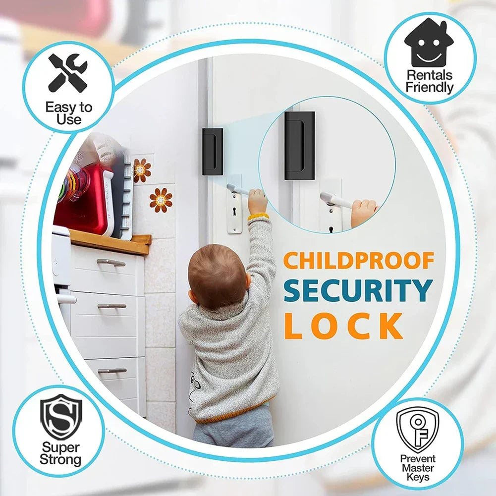 Kalsten | Anti-theft Childproof Door Safety Latch