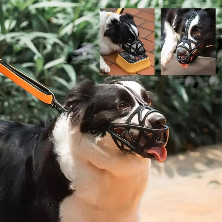 SafeBark Dog Muzzle – Effective Anti-Bite and Anti-Bark Solution, Breathable and Comfortable | Kalsten