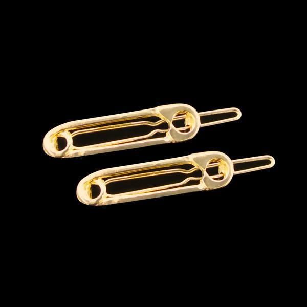 Safety Pin Hair Clips (Set of 2) | Kalsten
