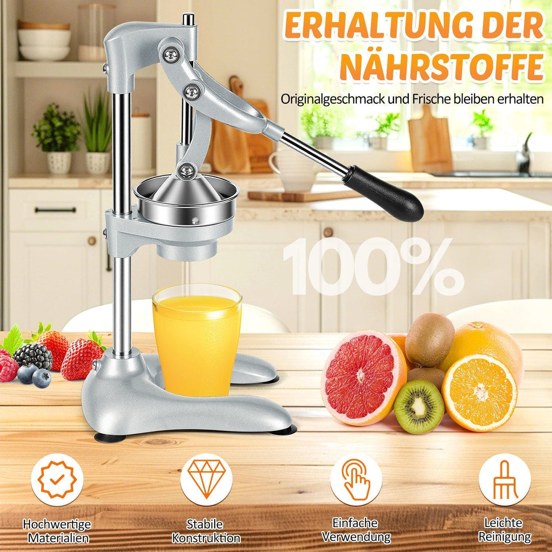 Manual Juice Press Citrus Press Stainless Steel | Kalsten