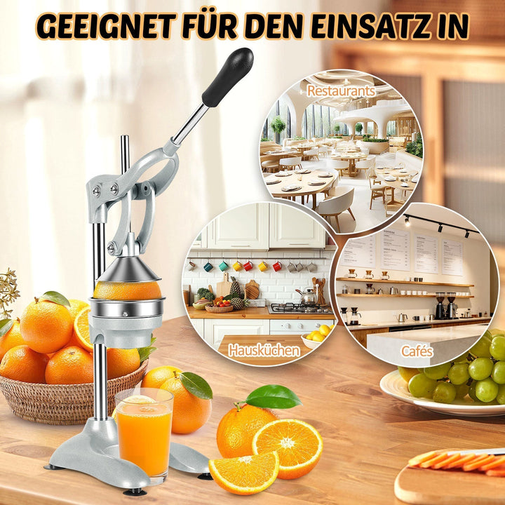 Manual Juice Press Citrus Press Stainless Steel | Kalsten