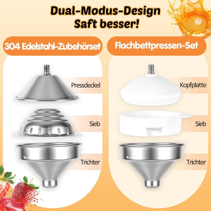 Manual Juice Press Citrus Press Stainless Steel | Kalsten