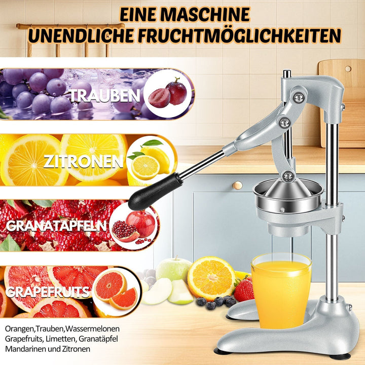 Manual Juice Press Citrus Press Stainless Steel | Kalsten