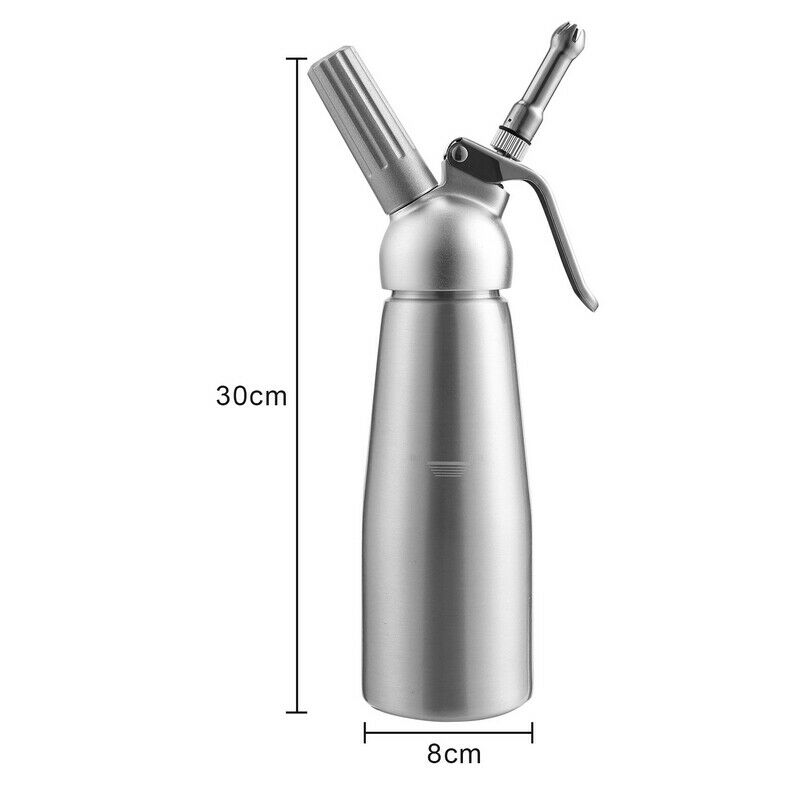 Sahnespender Alu with 3 nozzles 500ml | Kalsten