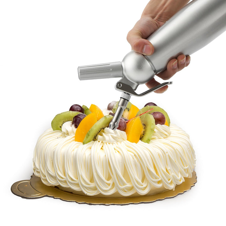 Sahnespender Alu with 3 nozzles 500ml | Kalsten