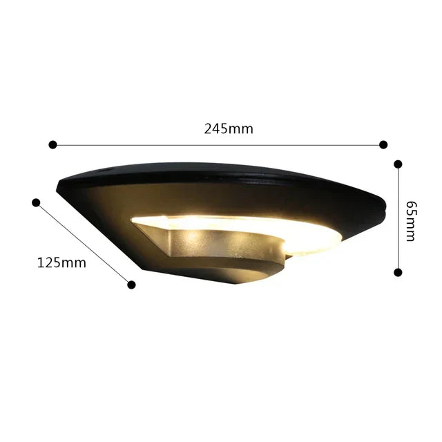 Modern LED outdoor wall lamp for garden and terrace – Weatherproof, energy-saving & decorative | Kalsten