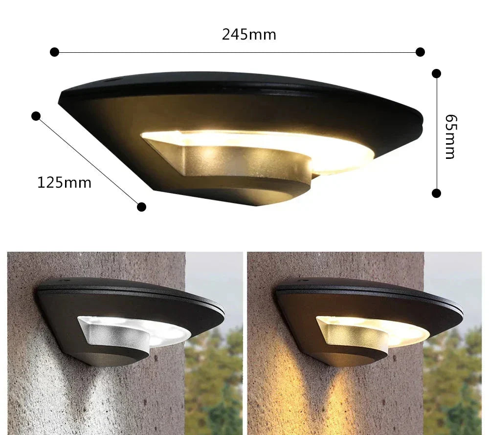 Modern LED outdoor wall lamp for garden and terrace – Weatherproof, energy-saving & decorative | Kalsten