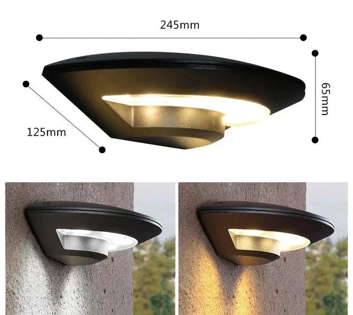 Modern LED outdoor wall lamp for garden and terrace – Weatherproof, energy-saving & decorative | Kalsten