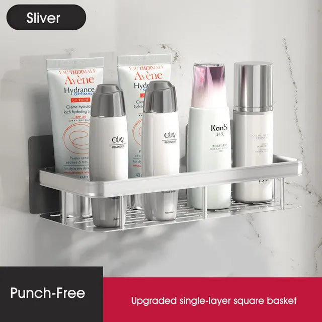 No-Drill Shower Corner Shelf