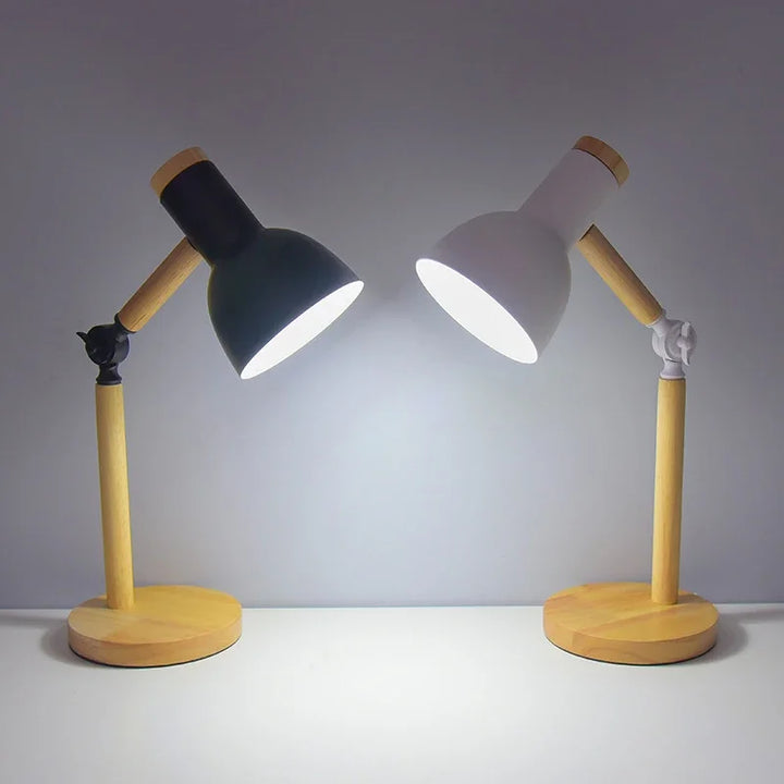 Artistic Mushroom-Shaped Wooden Desk Lamp: Illuminate Your Space with Style | Kalsten