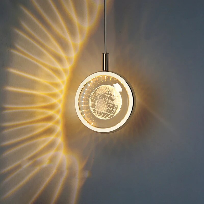 Romantic Crystal Rotating Mood LED Lights | Kalsten