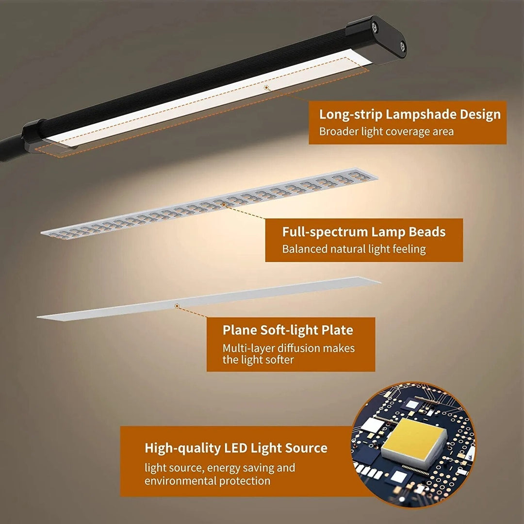 Adaptive Workspace Dimmable Flexible LED Lamp | Kalsten