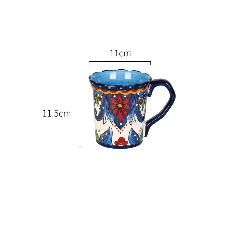 Bohemian Blossoms Coffee Mug | Kalsten