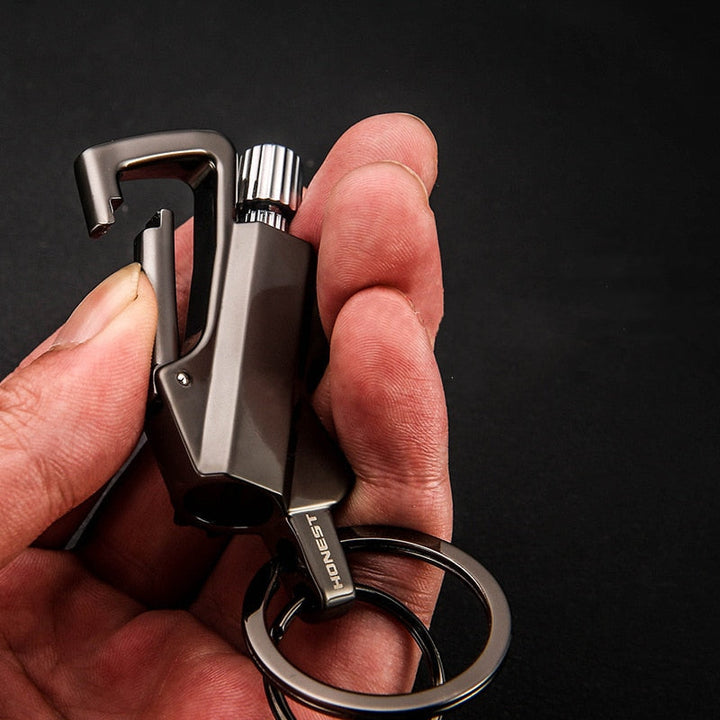 Outdoor Windproof Lighter Match Keychain | Kalsten