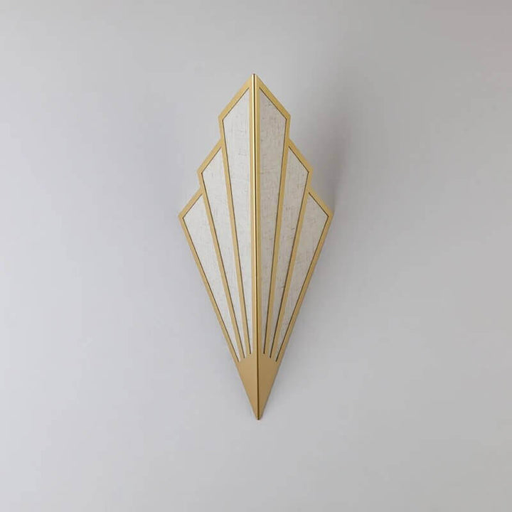 Fan-shaped Art Deco Wall Light | Kalsten