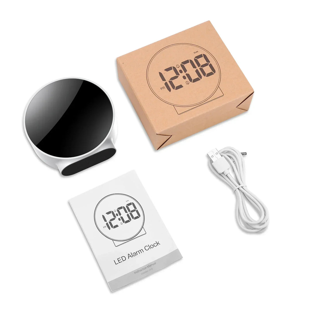 Compact LED Digital Table Clock – Modern Design with USB Connection | Kalsten