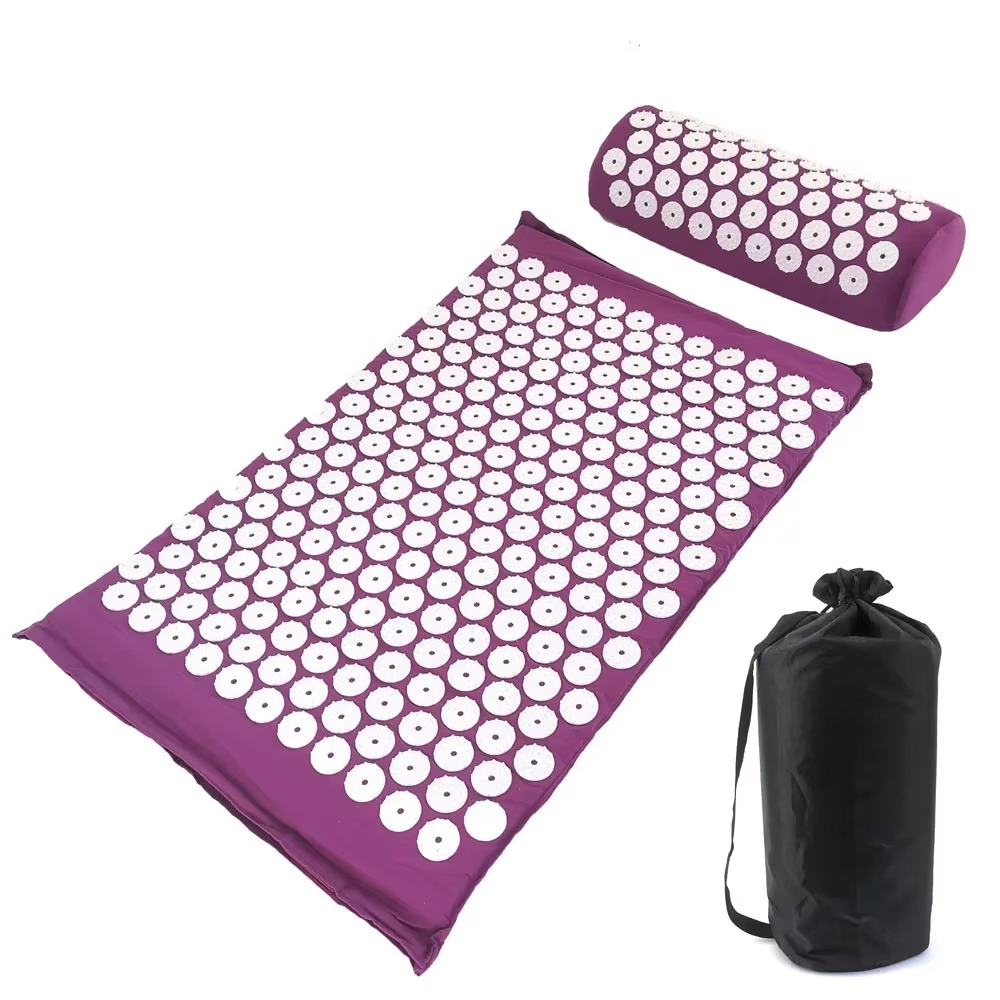 Skanto | Acupressure Massage Mat and Pillow Set for Back and Body Relief