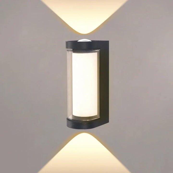 Modern LED Outdoor Wall Light – Waterproof Porch and Balcony Wall Lamp for Home Garden, IP55 Rated | Kalsten