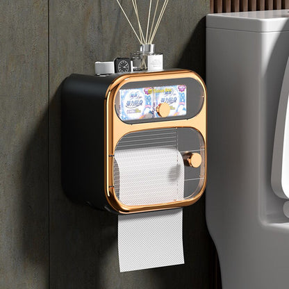 Skanto | MultiBox Wall-Mounted Toilet Paper Towel Storage Box