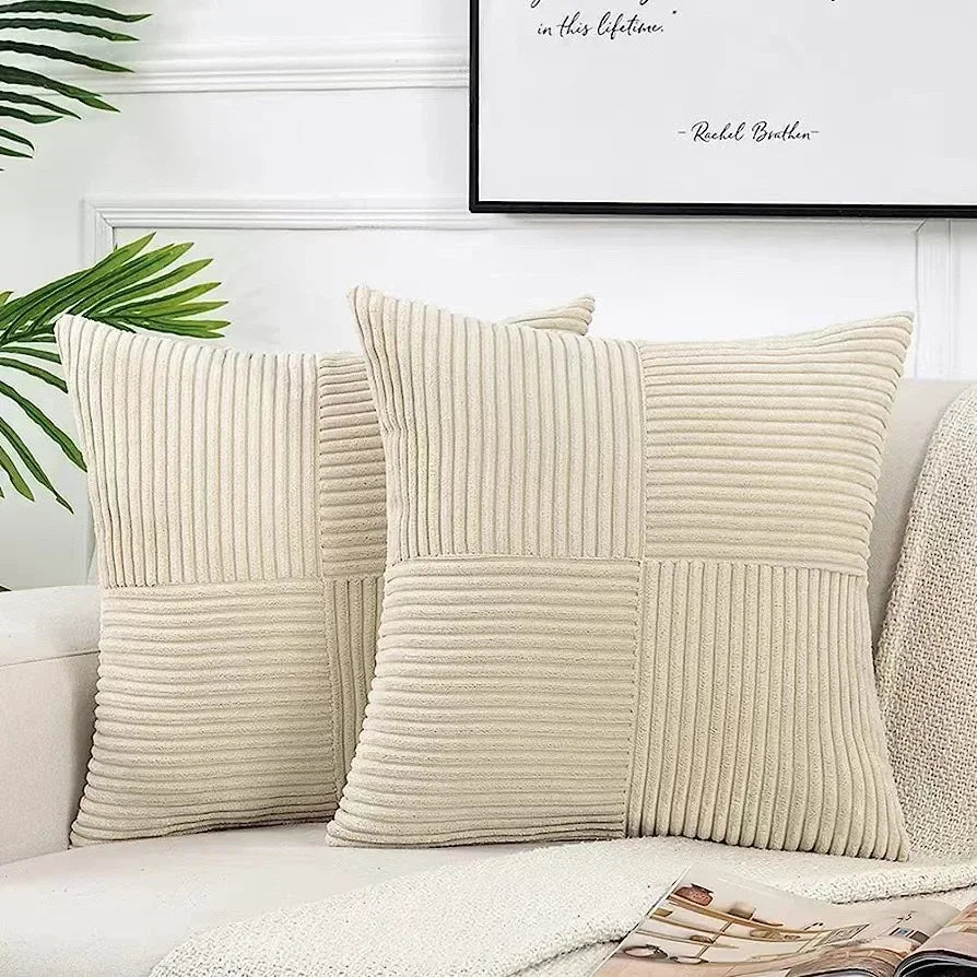Quintessence Cushion Covers - Stylish Cushion Covers Set of 2 for Any Interior Kalsten