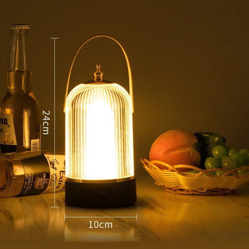 Portable Retro Birdcage Table Lamp – Vintage LED Lighting in Classic Design | Kalsten